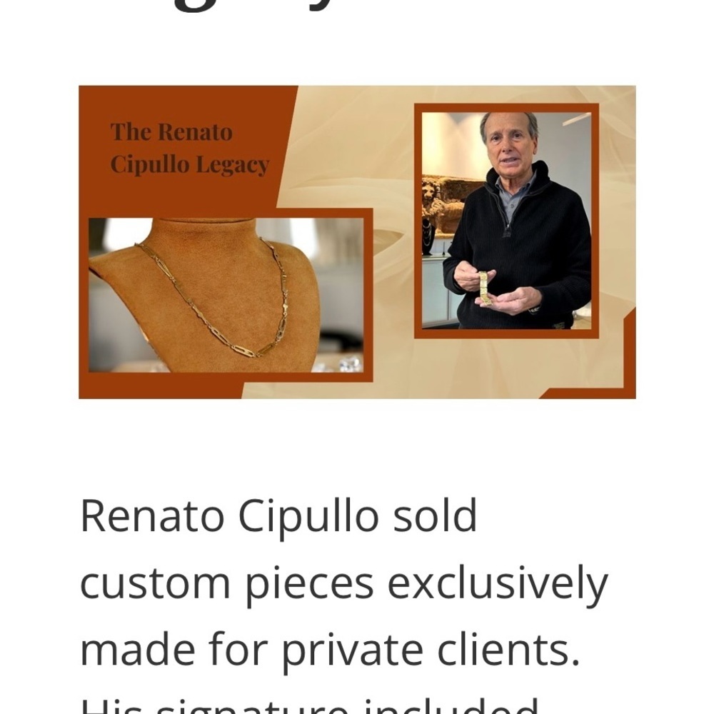 RENATO CIPULLO VINTAGE CUFF - Picture 11 of 11